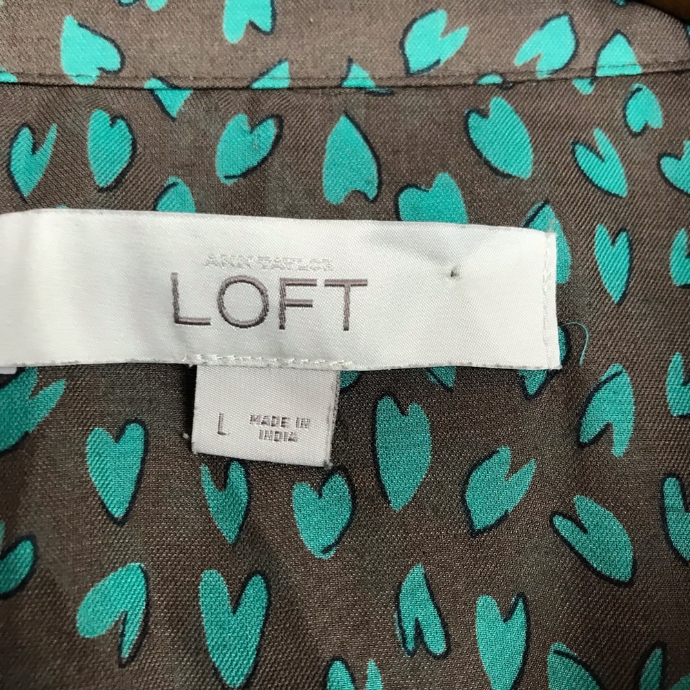 Ann Taylor Loft Button Down Shirt - Picture 4 of 7